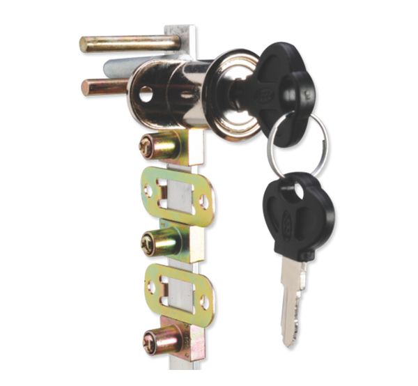Front Multi Drawer Lock with Metal Key E-FMDL48 M , E-FMDL58 M