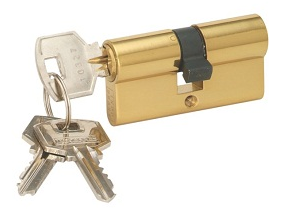 Krome Cylinder Lock with 5 ULTRA Keys - Key to Key