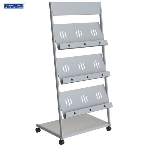 Pragati Systems Gemini MT-24 Literature Rack & Magazine Display Stand