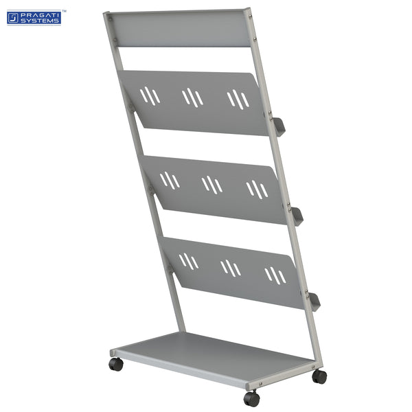 Pragati Systems Gemini MT-24 Literature Rack & Magazine Display Stand