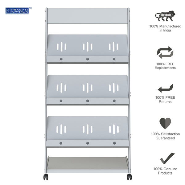 Pragati Systems Gemini MT-24 Literature Rack & Magazine Display Stand