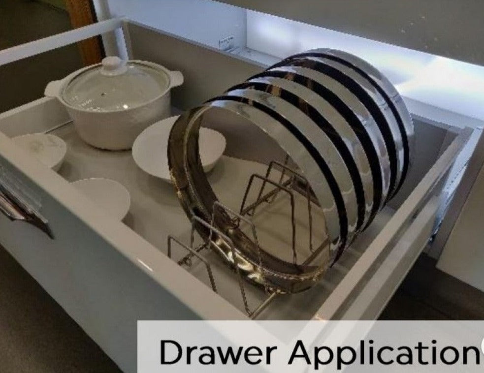 Ebco Livsmart Kitchen Drawer Rack - Thali - KnobsKart.com, Flat 20% off ...