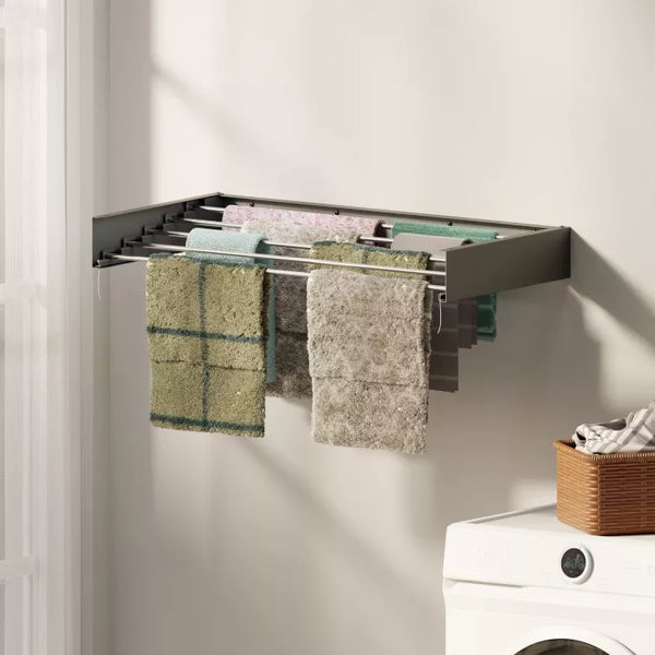 Drip Rack Ebco Ebco Wall Mounted Folding Drying Rack | Space-Saving | KnobsKart ...