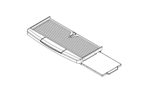 Ebco Plastic Keyboard Tray