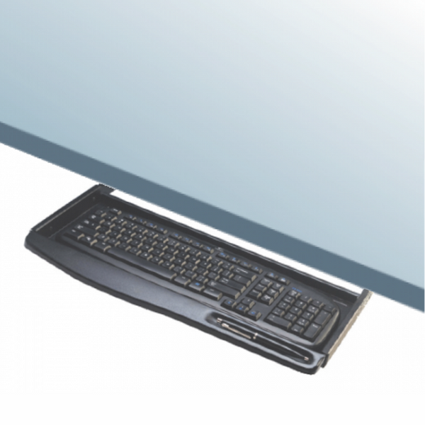 Ebco Keyboard Tray KBTC 35 Black without Mouse tray