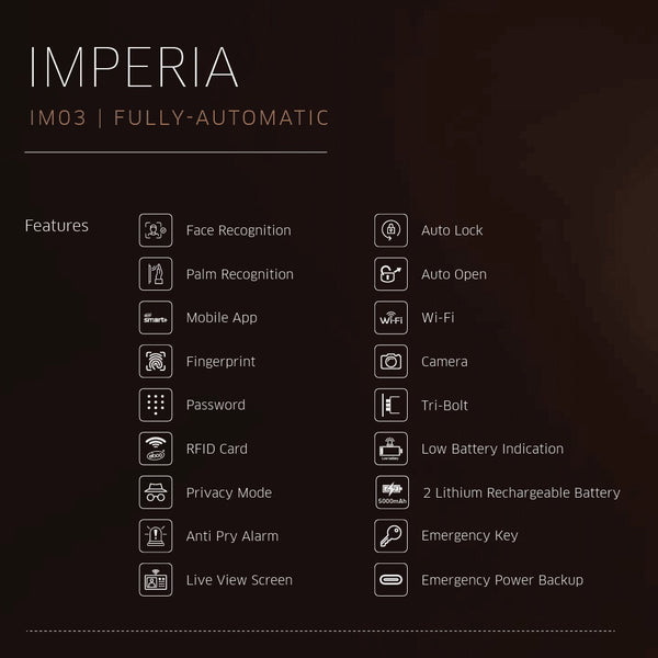 Ebco IMPERIA I IM03 Digital Door Lock