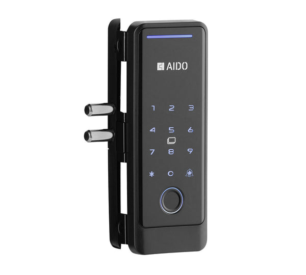 DORAM AIDO XL-C 4609 Digital Door Lock for Glass Doors – Glossy Black
