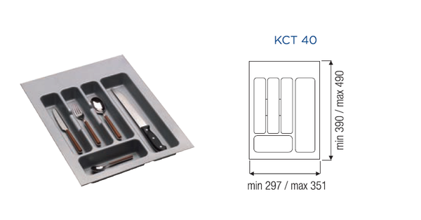 EBCO KITCHEN CUTLERY TRAY