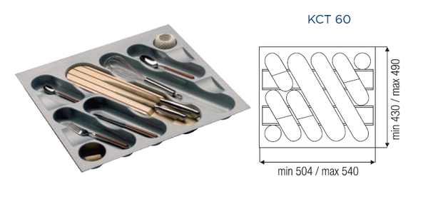 EBCO KITCHEN CUTLERY TRAY