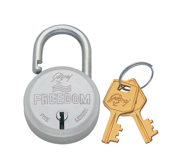 Dual Access Padlock With 2 Sets of Keys Locksport High Security By Godrej  Locks.
