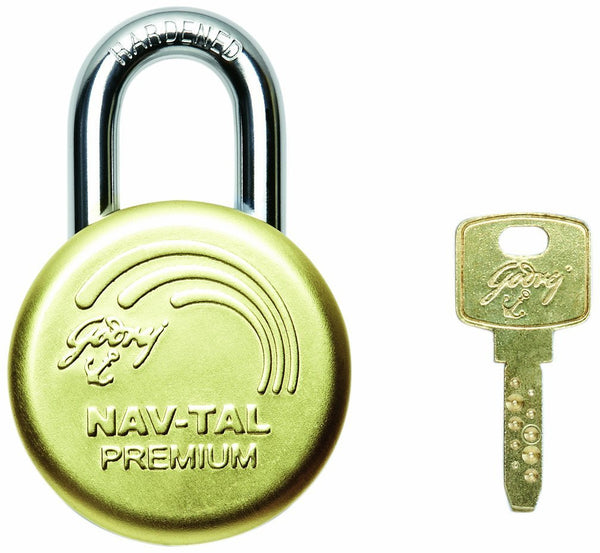 Godrej Ultra Padlock Nav-Tal Premium Deluxe Hardened (3 Keys)7792 DIA1