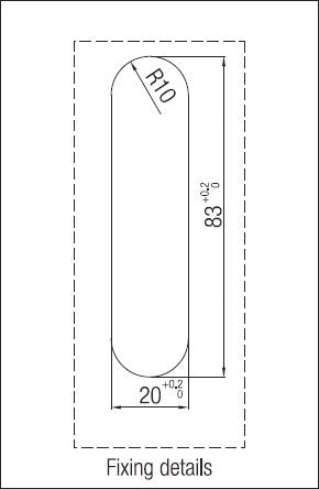 Ebco 4 Digit Combination Lock - Wood (Vertical) P- CLWV416-L