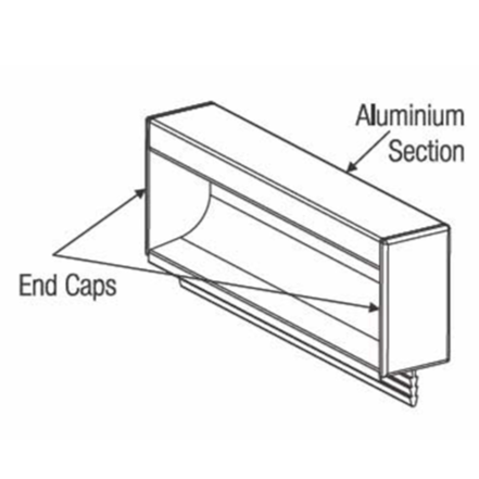 Ebco End cap 1935 DWR