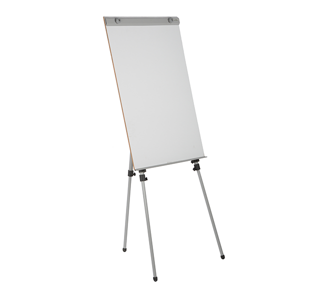 Pragati Systems Flip-chart Stand with MDF White Writing Board