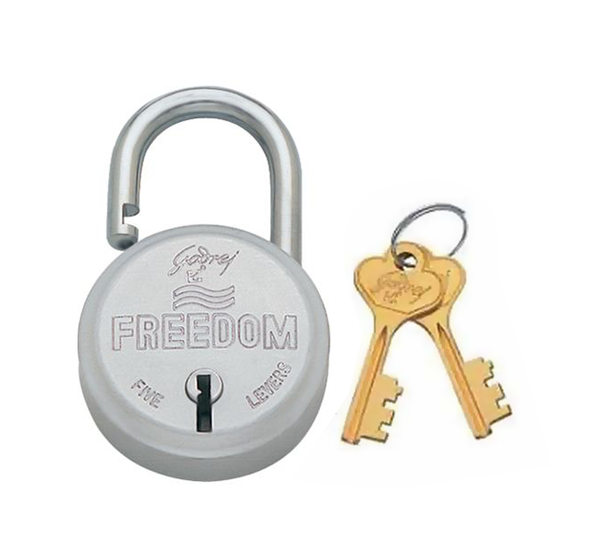 Godrej Locks Freedom 5 Levers (2 Keys)