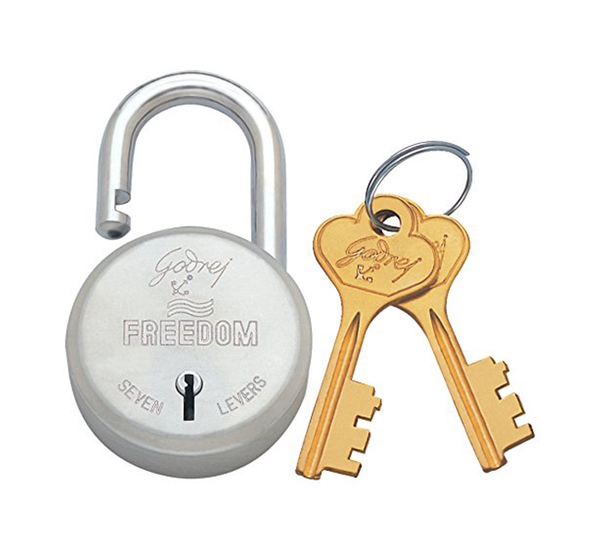 Godrej Locks Freedom 6 Levers (2 Keys)