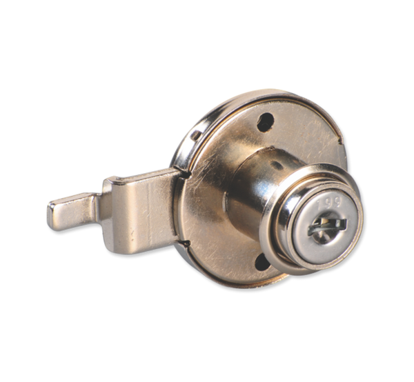 Multi Purpose Lock - Round Cranked with Metal Keys E-MPL1C-22 M