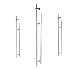 Ozone HANDLES WITH LOCKS OGHL-55-SSS-25x1340 - KnobsKart.com, Flat
