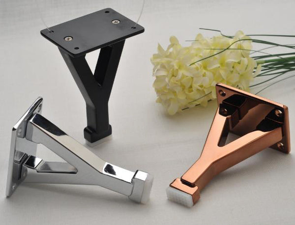 Sofa & Furniture Leg  (Y) PVD Rose Gold , Black, Chrome Plated And Antique Brass