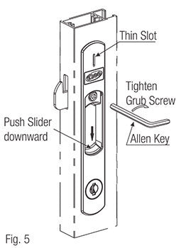 EBCO Sliding Windows lock 1925(Manual) P-SWL-1M